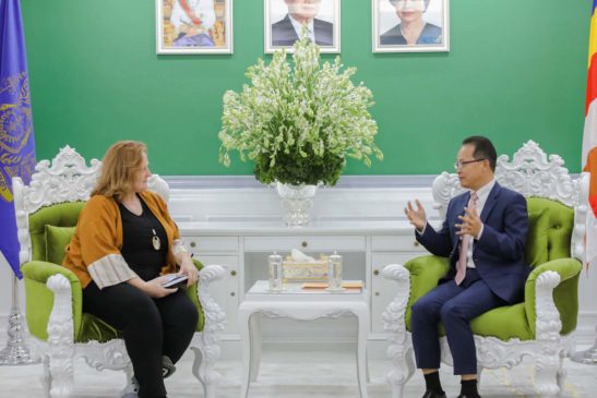 តំណាងអង្គការ FAO ប្រចាំនៅកម្ពុជា គាំទ្រយុទ្ធសាស្រ្តអាទិភាពក្រសួងបរិស្ថាន