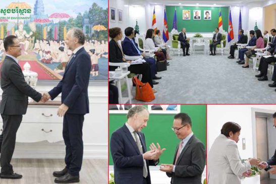 ក្រសួងបរិស្ថាន និង UN ប្រចាំនៅកម្ពុជា ជំរុញពង្រឹងកិច្ចសហប្រតិបត្តិការជាពិសេស សម្រាប់កិច្ចការពារបរិស្ថានសកល នៅក្នុងប្រទេស និងកាលើកកំពស់ជីវភាពប្រជាជនផងដែរ