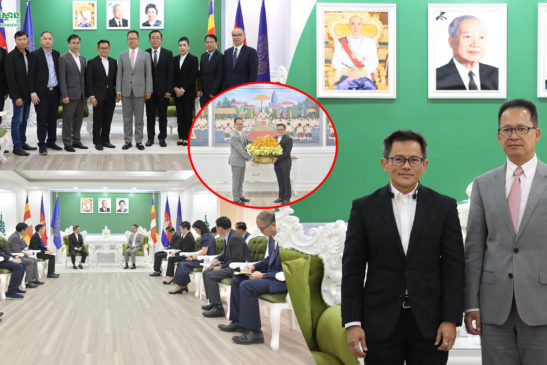 ឯកឧត្តមបណ្ឌិត អ៊ាង សុផល្លែត អនុញ្ញាតឱ្យលោកនាយកមជ្ឈមណ្ឌលឧត្តមភាព របស់កំពត ស៊ីមេន ខូអិលធីឌី ចូលជួបសម្តែងការគួរសម និងពិភាក្សាការងារ