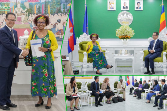 ក្រសួងបរិស្ថាន៖ ធនាគារពិភពលោកពិភាក្សាអំពីគម្រោងគ្រប់គ្រងសំណល់រឹង និងប្លាស្ទិកនៅកម្ពុជា