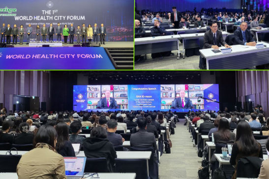 គណៈប្រតិភូក្រសួងបរិស្ថានចូលរួមវេទិកាលើកទី១ ស្តីពី សុខុមាលភាពទីក្រុងពិភពលោកក្រោមវិធានបទ “Globalization of Risks How to Make the World Safer” នៅទីក្រុងអ៊ីនឈុន ប្រទេសកូរ៉េខាងត្បូង…