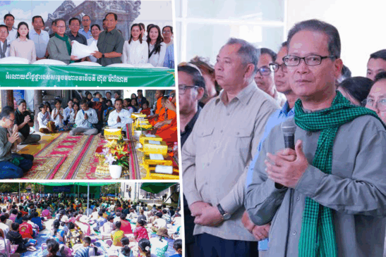 ឯកឧត្តមបណ្ឌិត អ៊ាង សុផល្លែត៖ សង្រ្គាមមិនល្អទេសម្រាប់យើងទាំងអស់គ្នា គេបំពានយើង គេឈ្លានពានយើង គេប្រើប្រាស់គ្រប់មធ្យោបាយទាំងអស់ តែវីរៈកងទ័ពយើងនៅតែតស៊ូការពារទឹកដីរបស់យើងយ៉ាងអង់អាចក្លាហាន