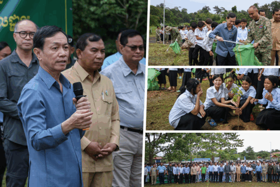 ក្រសួងបរិស្ថានបណ្តុះគំនិតស្អាត និងបៃតងដល់សិស្សានុសិស្សក្នុងខេត្តមណ្ឌលគីរី សម្រាប់ថែរក្សា ការពារបរិស្ថាន និងធនធានធម្មជាតិ